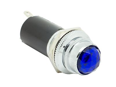PL1601B ATI 16mm 5/8'' Blue 12V LED Signal Indicator Pilot Dash Light Hot Rod