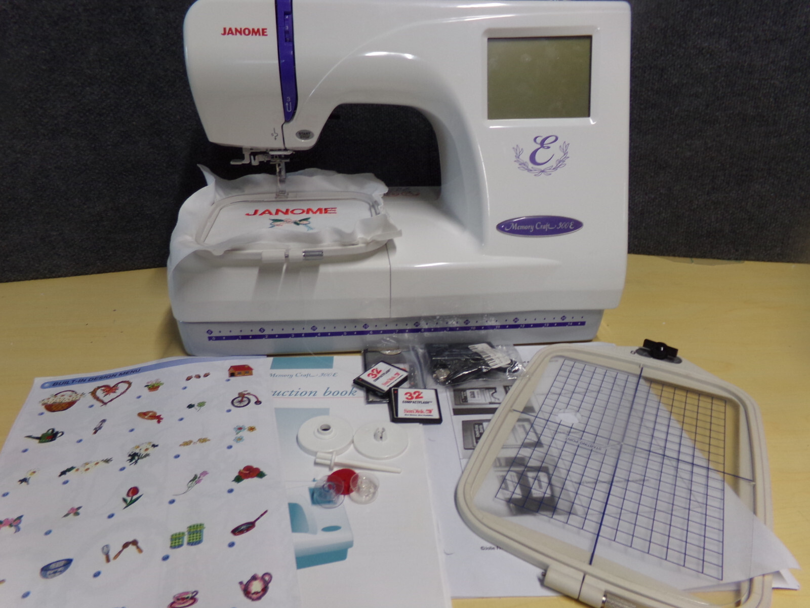 Janome 300e Embroidery Machine Embroiderymachine