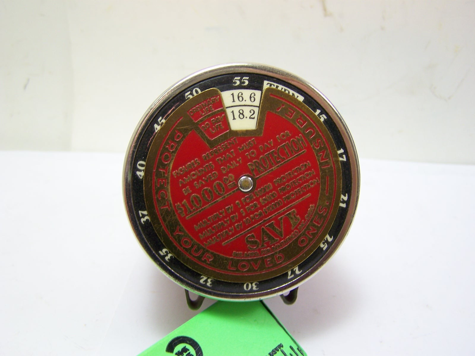 Vintage “Rare” Equitable Life Assurance Metal Piggy Bank Collectible