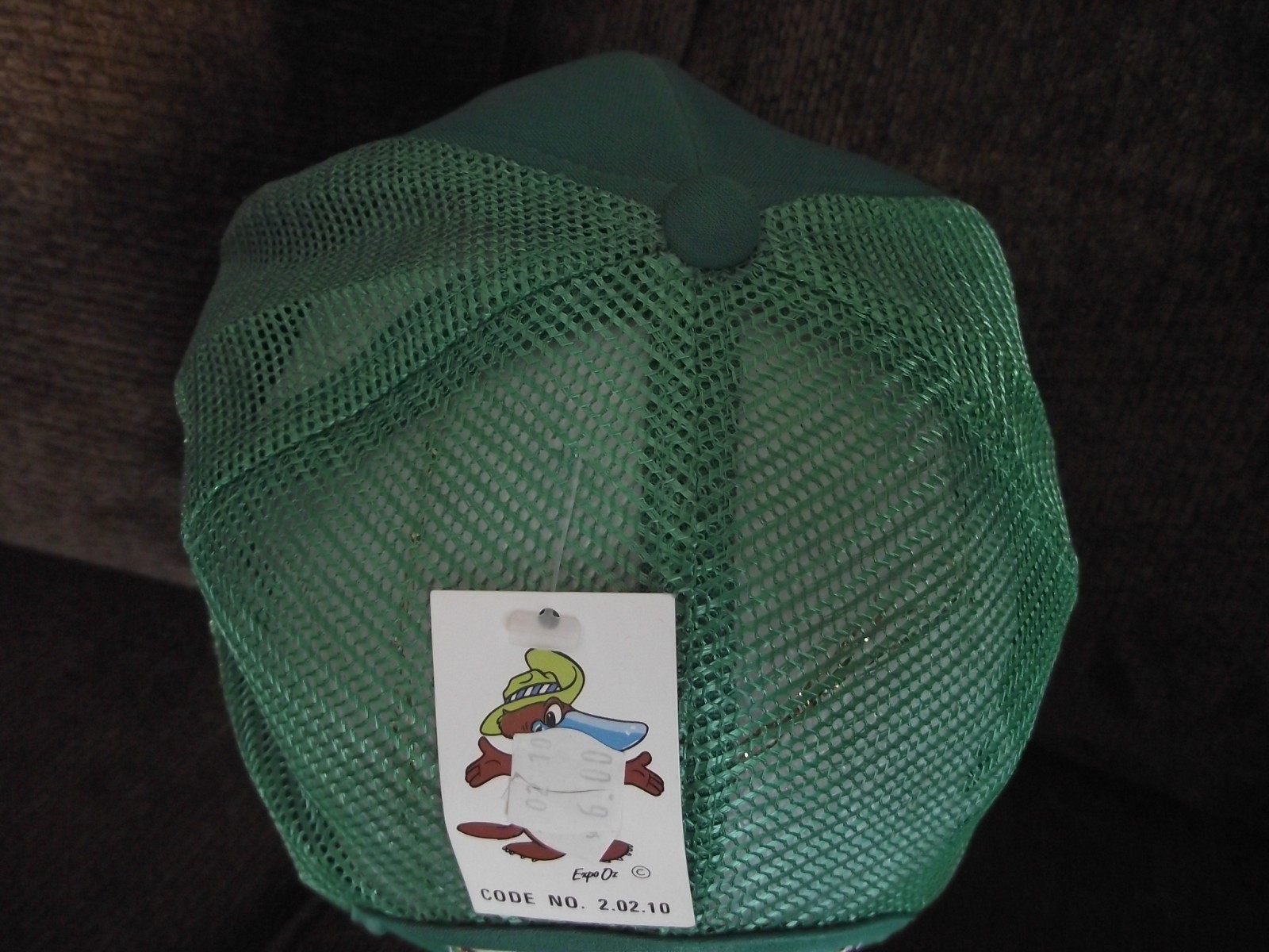 Vintage Green  Adjustable World Expo 88 Trucker Baseball Hat Cap