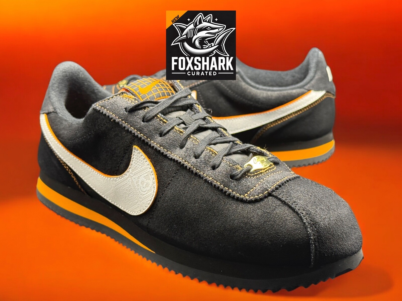 公式正規品!★CORTEZ DAY OF THE DEAD Size 12M 2019 Nike Cortez 'Day of the Dead' Orange Black