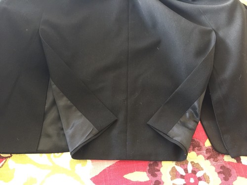 Calvin Klein Black Men's Tuxedo Formal Prom Wedding - Size 42L