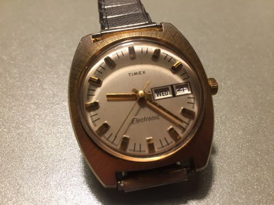 timex electric vintage watch