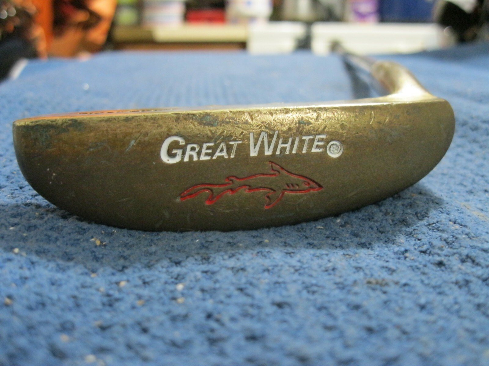 Great White Tiger Shark Brass B-3400 Blade 8802 style Putter