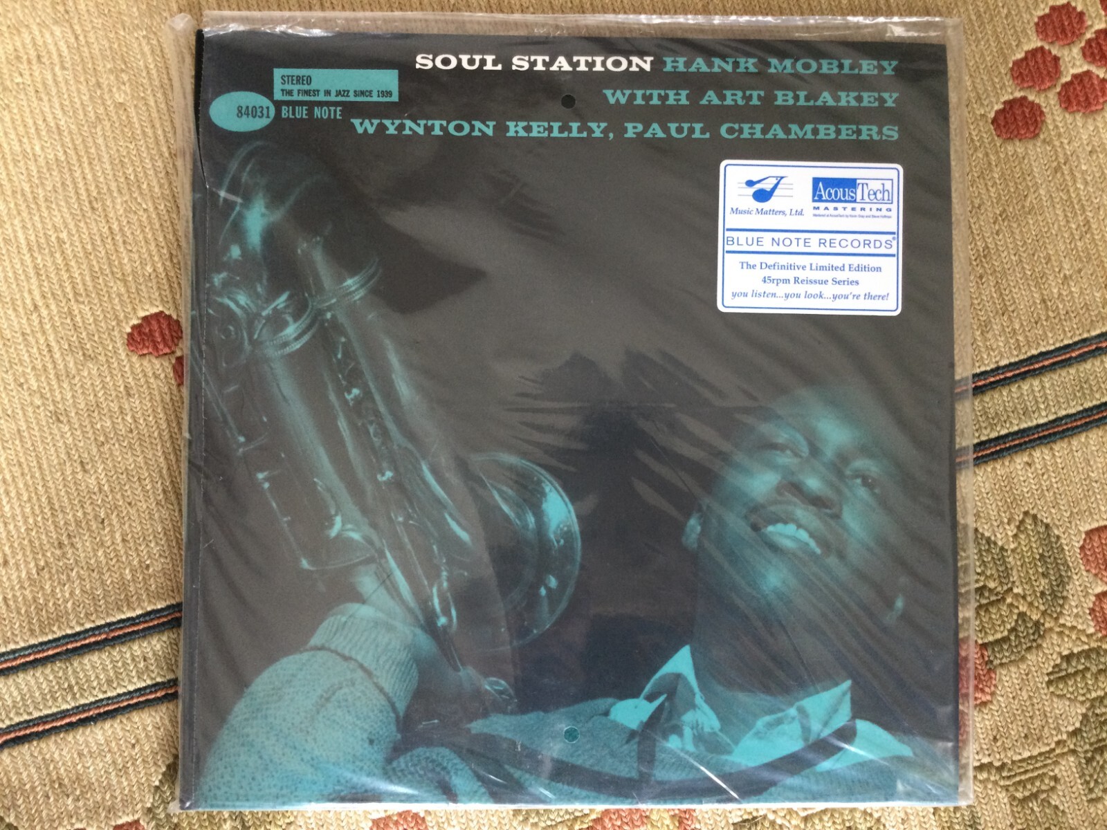 【レコード】Soul Station Hank Mobley LP Hank Mobley - Soul Station (Blue Note Classic Vinyl Series