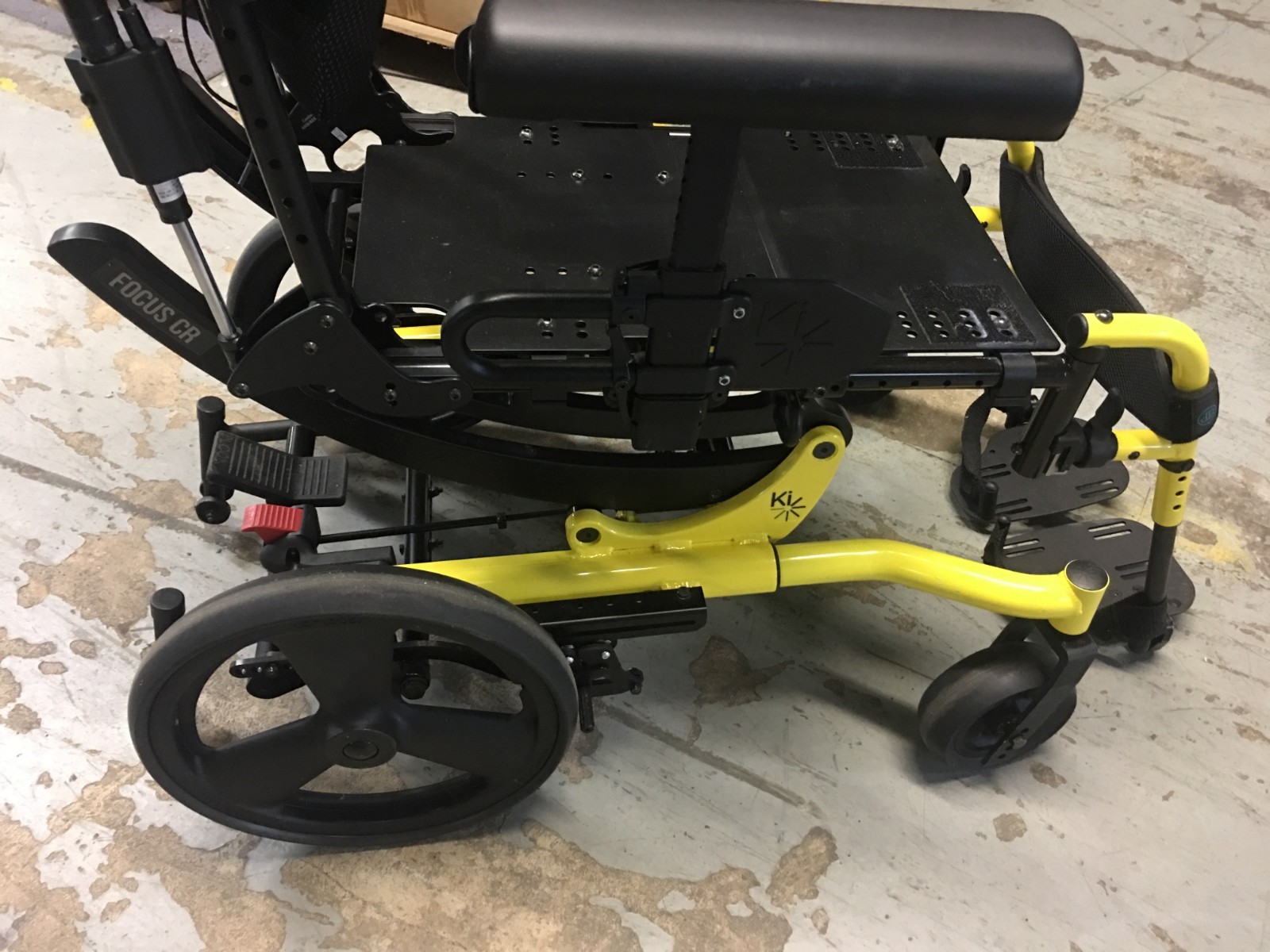 KI Mobility Focus CR TILT 'N SPACE Wheelchair - Max Weight 300 lbs 14