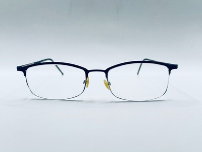 Lindberg Strip Titanium Mod 4025 52-19 Blau Rechteckig Brille Gestell