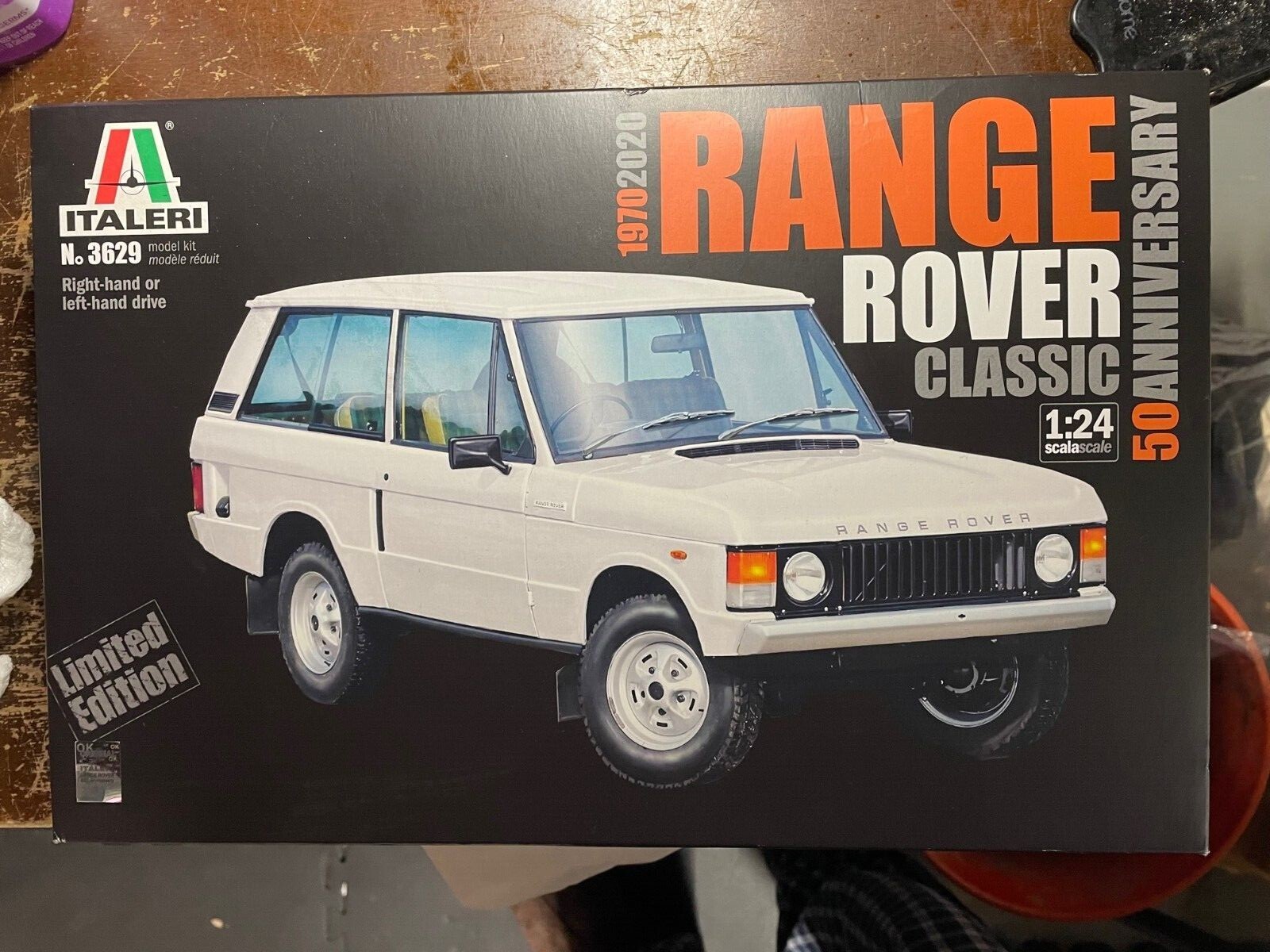 その他 Rolling Rover - Made in USA Italeri 1/24 1970 Range Rover Classic Model Kit # 3629 50th