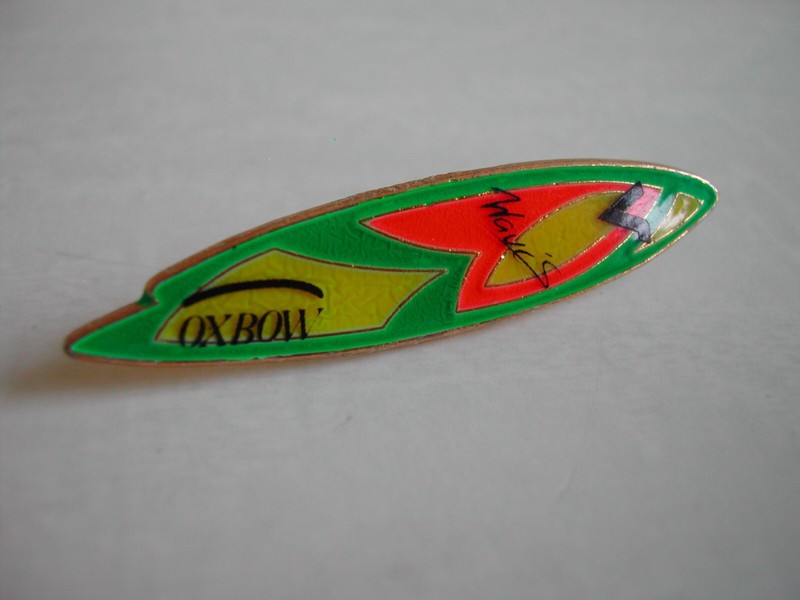 Pin'S Planche Surf Oxbow Wav'S Par Corner Coinderoux