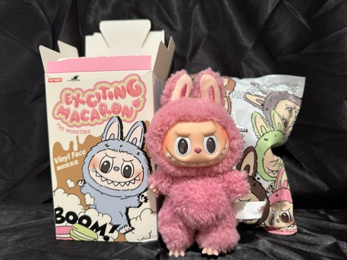 POPMART LABUBU マカロンぬいぐるみ　Lychee Berry POP MART LABUBU The Monsters Etciting Macaron Plush Series