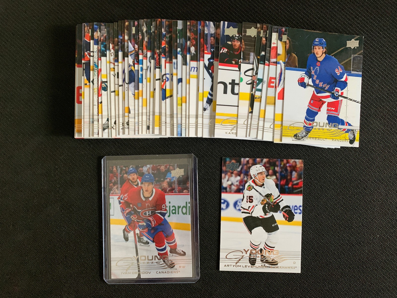 2025-26 Upper Deck Young Guns Complete Set 201-250 Inc Ivan Demindov RC Rookie