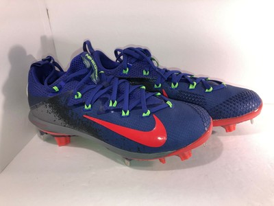 red white and blue nike baseball cleats