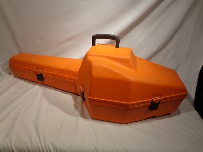 Vintage Stihl Chainsaw Large 39'' Storage / Carry Case Fits MS261, 026, W 20'' Bar