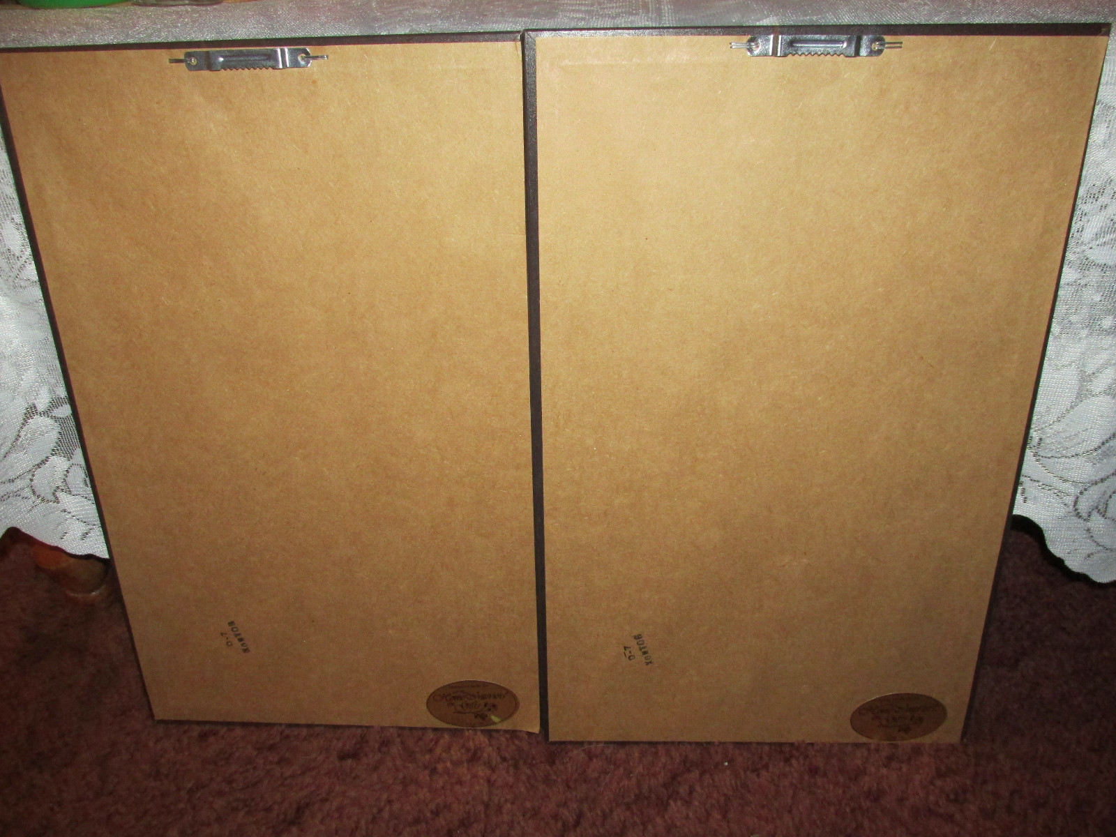 HOME INTERIORS PICTURES SET  2   Floral 10' X  16''