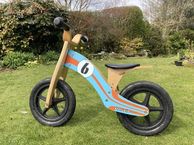 Balance Bike Wooden Rebel Kidz