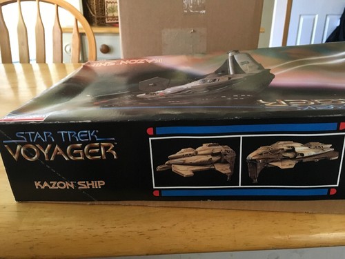 Vintage STAR TREK Model Kit Voyager Kazon Ship Monogram Skill 2 Unopened