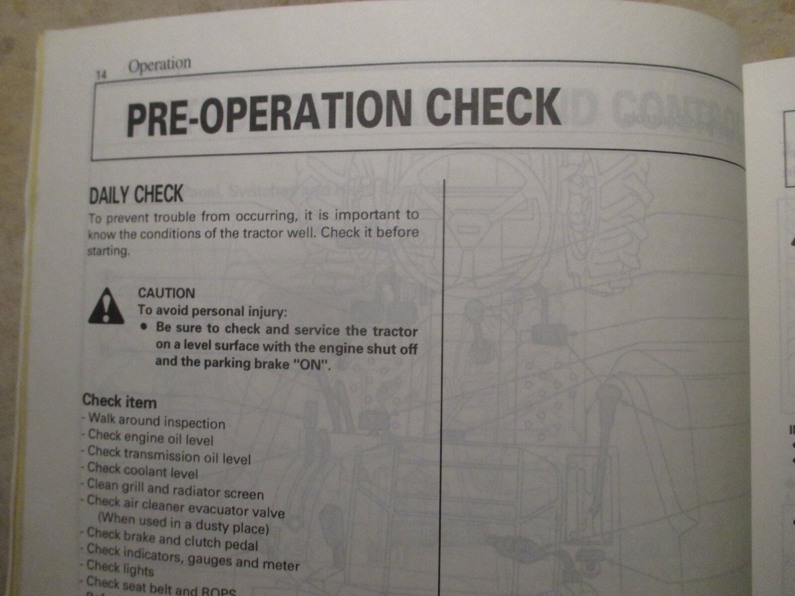 Kubota M4700 M5400 Operators Manual 3A011-99711