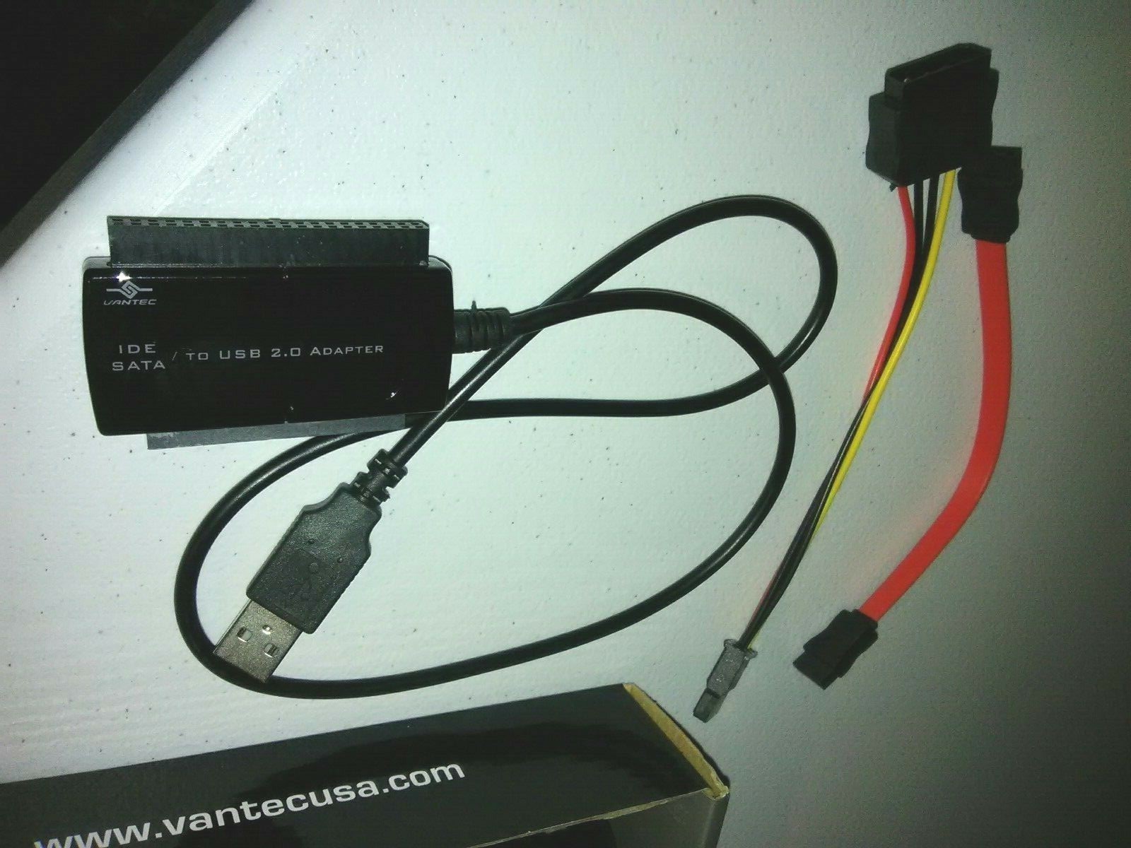 Vantec IDE/SATA TO USB 2.0 Adapter