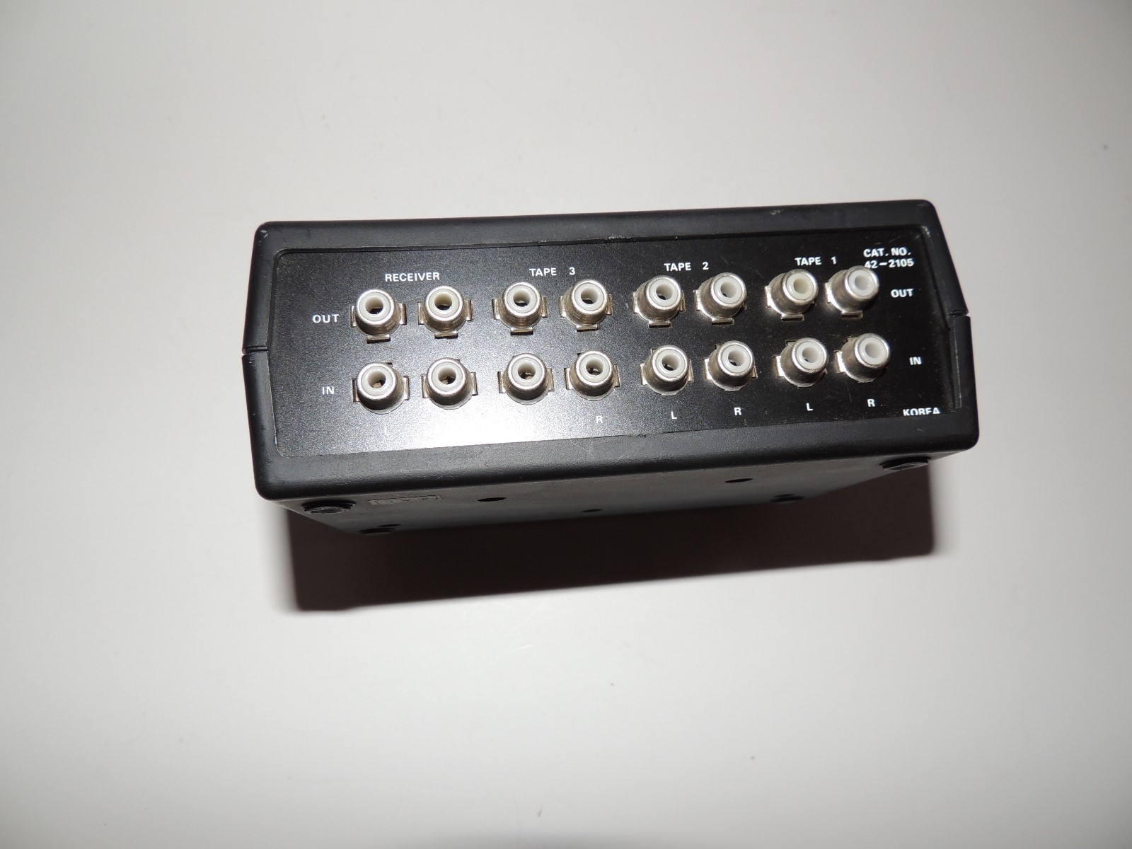 Realistic Tape Control Center Cat. No. 42-2105