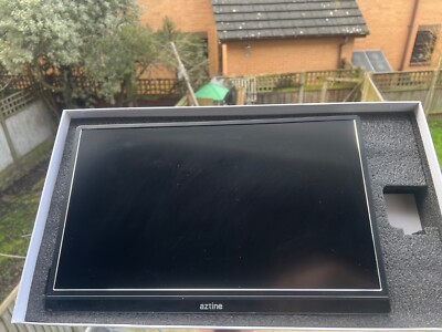 Aztine 15.6 inch Portable Monitor 1920×1080 FHD IPS USB C, Mini HDMI