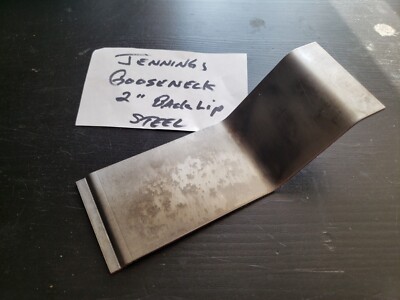 JENNINGS GOOSENECK REPRODUCTION 2'' BACK LIP STEEL 
