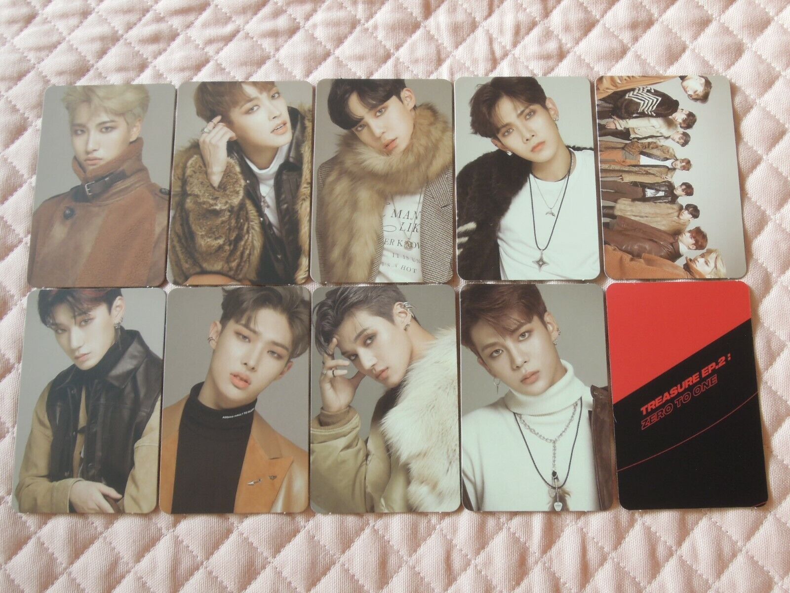 ATEEZ 2nd Mini Album TREASURE EP.2 : ZERO TO ONE Photocard ATEEZ 2nd Mini Album TREASURE EP.2 : ZERO TO ONE Photocard