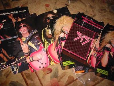 twisted sister lot of magazine articles dee snider stay hungry