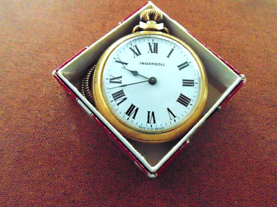 Ingersoll pocketwatch deals on ebay