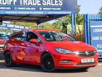 2018 Vauxhall Astra 1.4T 16V 150 Elite 5dr HATCHBACK PETROL Manual