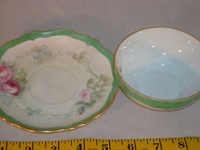 Antique Royal Austria Cup Saucer Oscar Edgar Gutherz c1899-1919