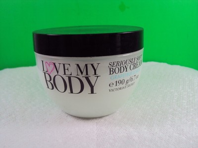 Victorias Secret Love My Body Seriously Soft Cream Grapefruit Basil 6.7oz NEW D2