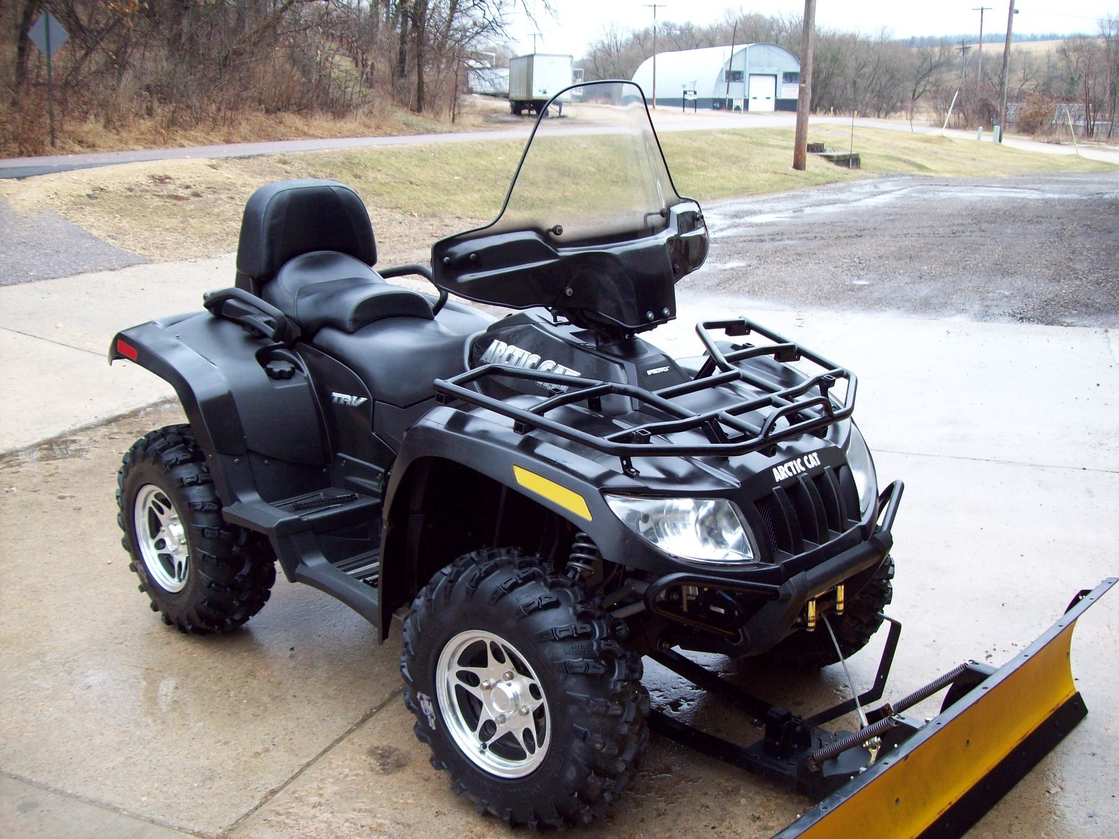 2007 Arctic Cat 650 TRV Plus LE H1, 4x4, automatic,WINCH, 2-UP, PLOW, WINDSHIELD
