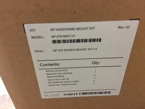 Hewlett Packard JW052A Aruba Ap-270-mnt-v1 270 Series Mount Kit