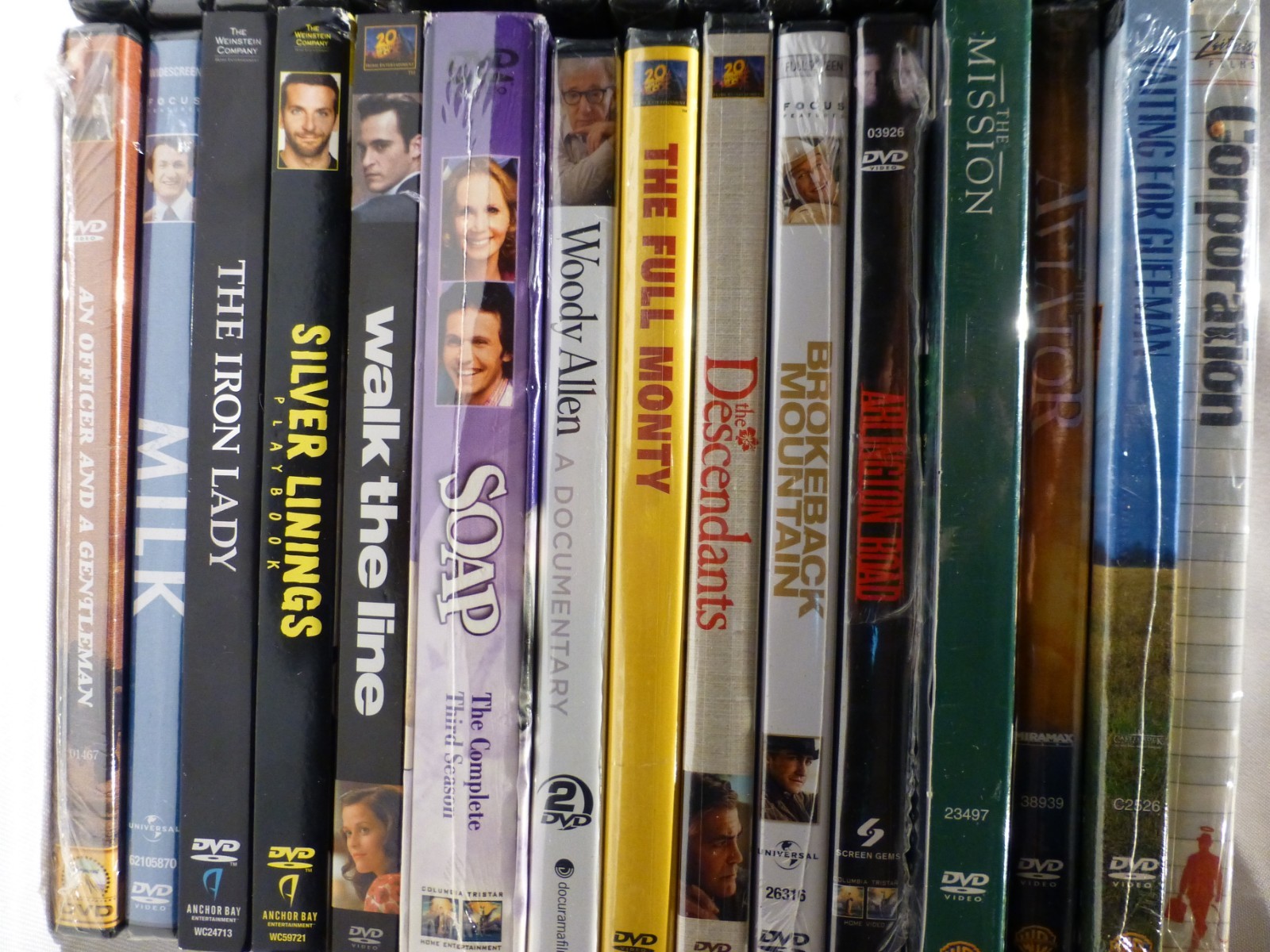 Lot of 30 Titles Brand new DVD's High Rated Dramas, Comedy Others