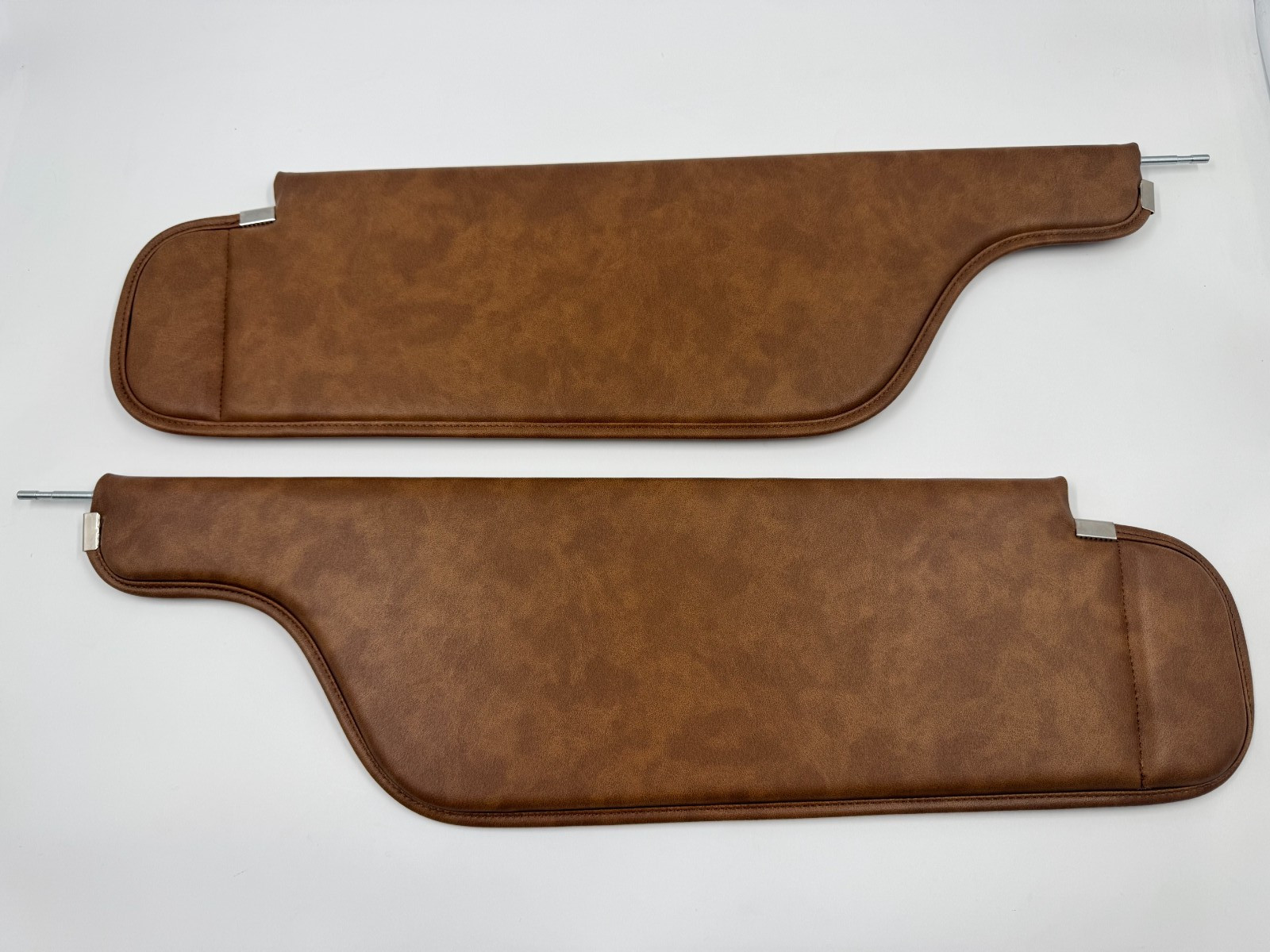 Saddle Brown Sunvisor Set for 71-79 Jeep FSJ Wagoneer Cherokee Jeep Cherokee 2DR