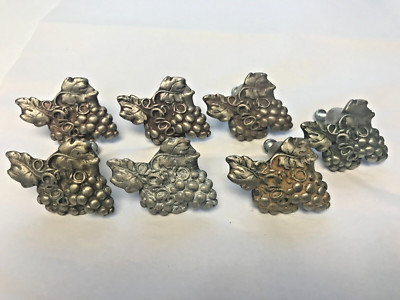Set of 7 Anne at Home ''Grape Cluster'' Cabinet Knobs Pulls SHOWROOM SAMPLES