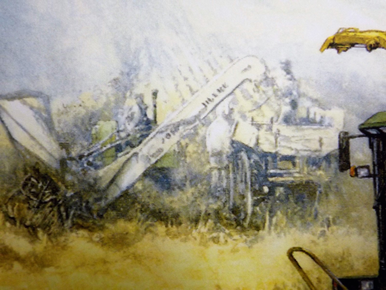 JOHN DEERE TRACTOR ART by RAY CROUSE - ASTONISHING SPIRITS - SIGNED PRINT ONLY