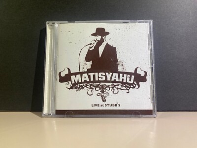 Matisyahu Live At Stubbs CD 2005 Original Release