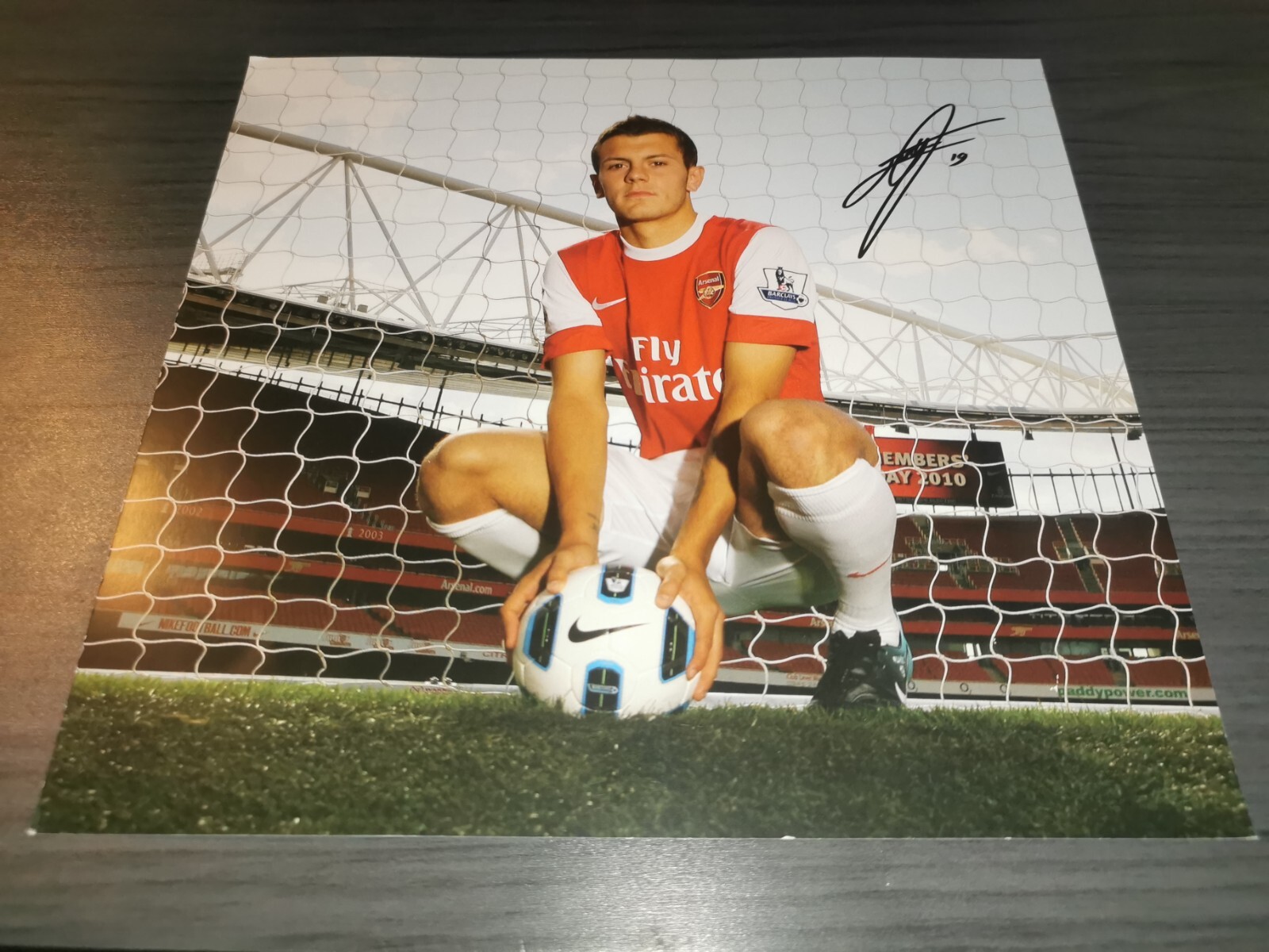Jack Wilshere Unsigned Arsenal autograph card | eBay