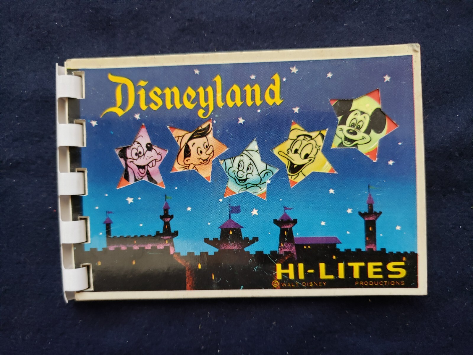 ディズニー　CLASSICS collection Vintage Disneyland HI-LITES Park Scenes Souvenir Mini