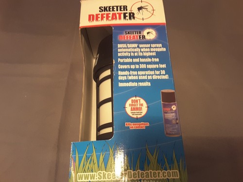 Skeeter Defeater Kills Mosquitoes on Contact Dusk/Dawn Sensor spray (R)