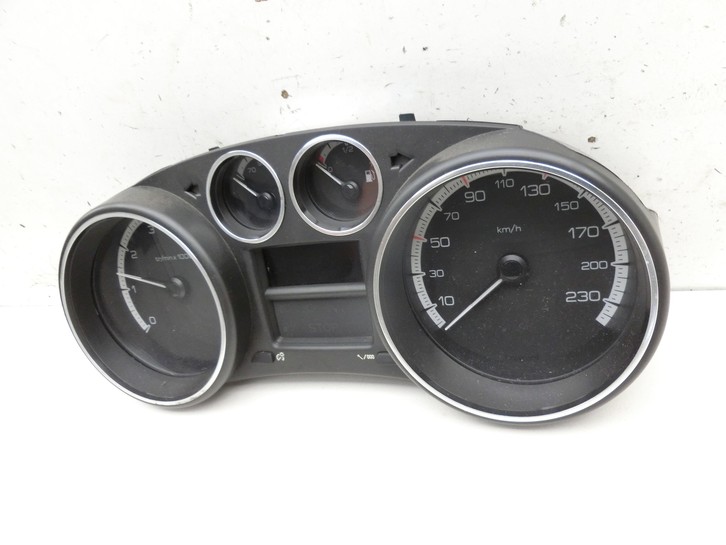 Peugeot 308 I 07-11 1,6 110KW Kombiinstrument Tacho Peugeot 308 I 07-11 26.02.2009 9665107380 TN85L2DBH gebraucht Vorschau 3