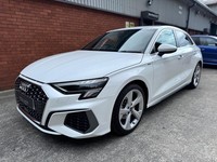 2022 Audi A3 1.0 TFSI 30 S line Sportback Euro 6 (s/s) 5dr HATCHBACK Petrol Manu