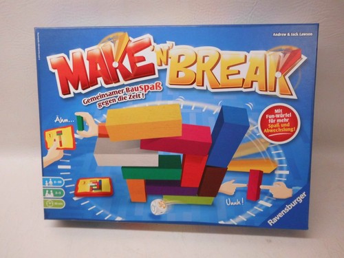 RAVENSBURGER - MAKE 'N' BREAK - BAUSPASS GEGEN DIE ZEIT MIT FUN-WÜRFEL