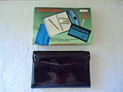 Vintage '' NOS '' Emson No. 8121 20 Month Organizer '' GREAT COLLECTIBLE ITEM ''