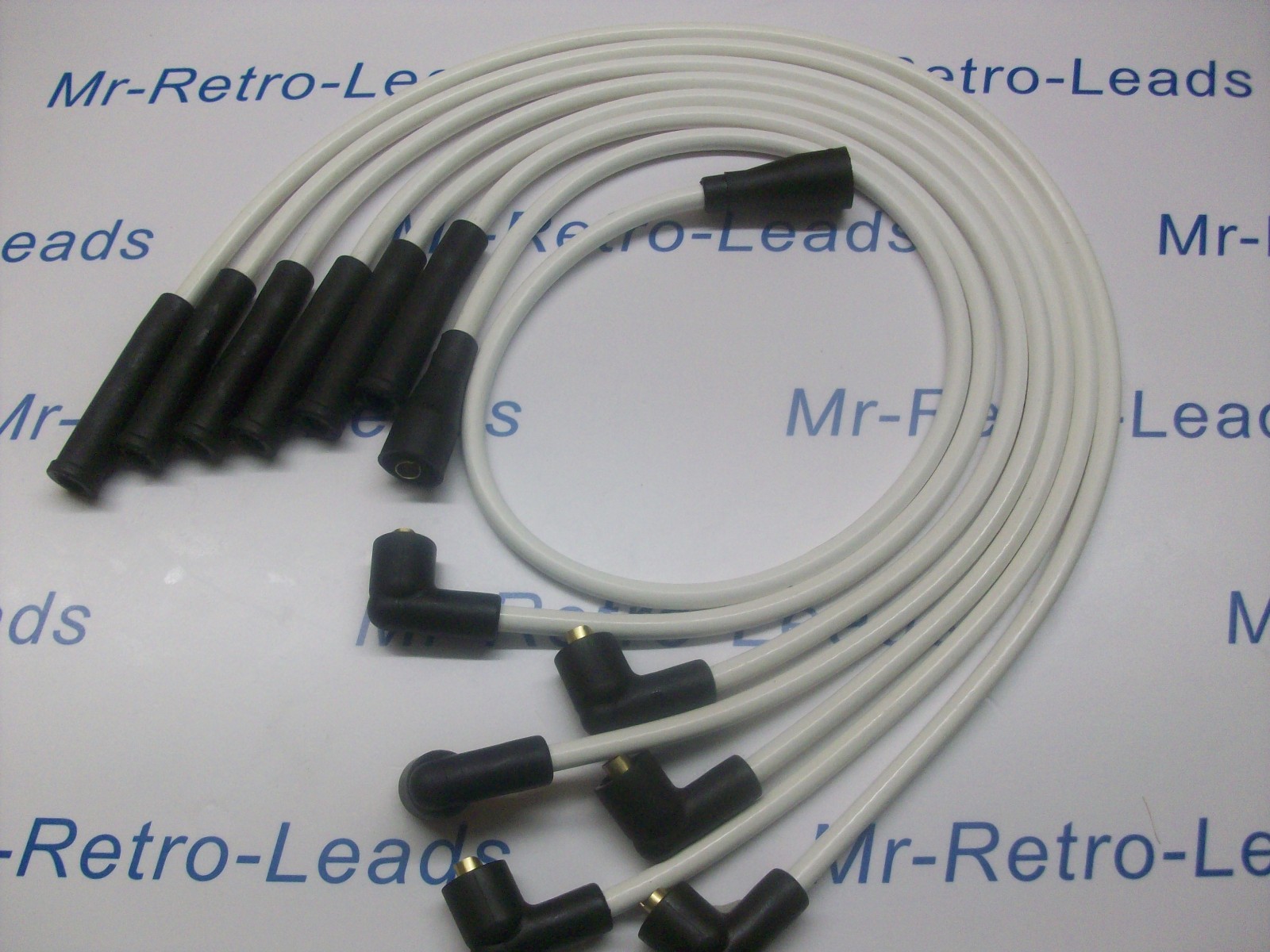 Blanc 8 mm Performance Ignition Leads Pour le MX5 MK1 MK2 1.6 1.8 Eunos Qualité
