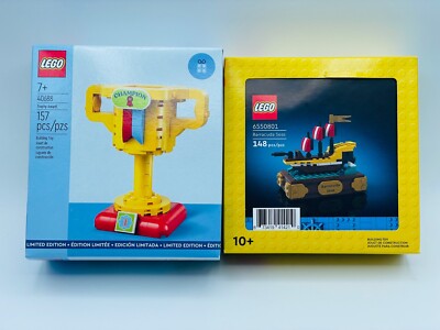 LEGO Insider Promotional Barracuda Seas 6550800 NEW Sealed & Trophy Award