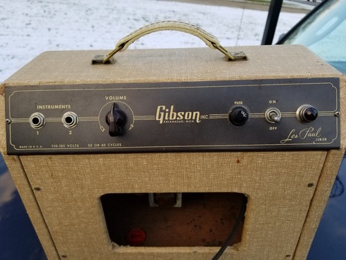 Vintage 1950's Gibson Les Paul Junior Amp TESTED & WORKING