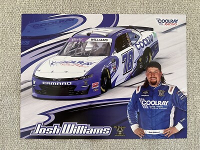 Josh Williams Hero Card :: BJ McLeod Motorsports Coolray Racing #78