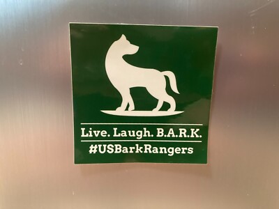 US Bark Rangers  #USBarkRangers  Dog Sticker/Magnet/Patch/Bandana/Tag